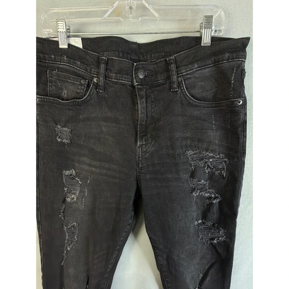 H&M distressed skinny
